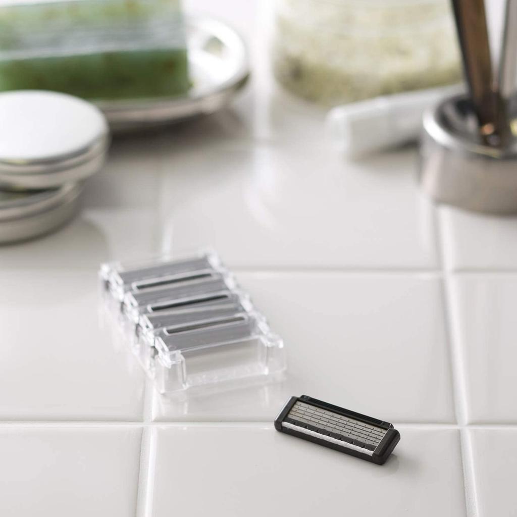 Kai Kai Razor Pack of 8 Replacement Blades 5-Blade Scissor,