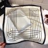 Fashion Square Fashion Foreign Style Small Silk Scarf Women'S Headband Decorative Scarf Dual-Purpose Small Square Scarf New Scarf