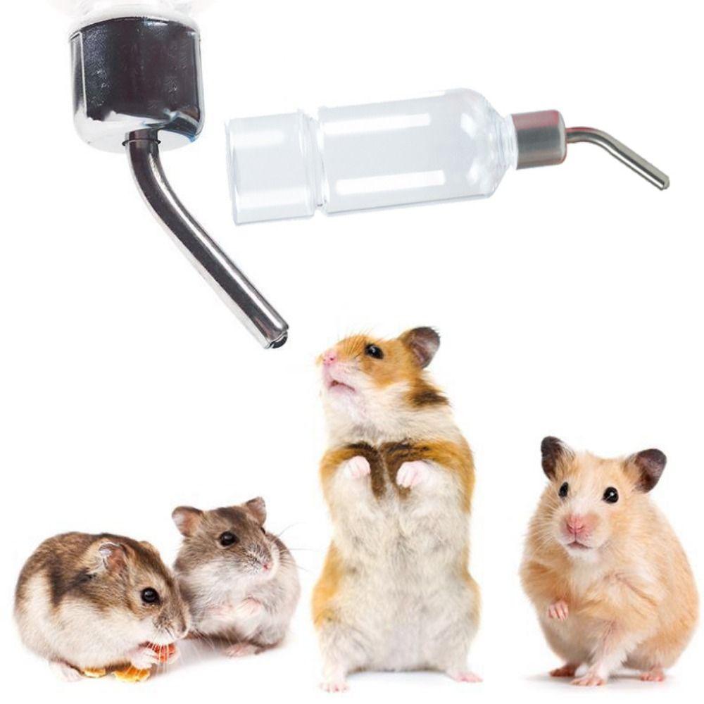 with Ball Nipple Auto Water Dispenser Water Feeder Bottle Pet Water Bottl Hamster Water Feeder