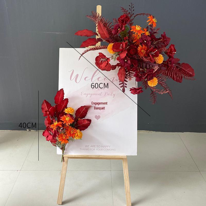 Artificial Wedding Venue Floral Decor for Aisle, Stage, and Reception