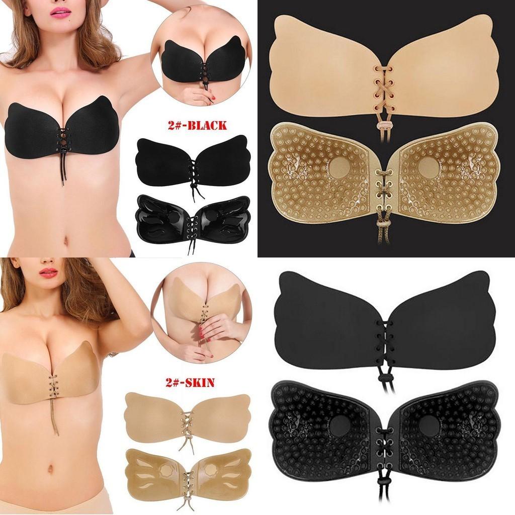 Women Sexy Lingerie Silicone Adhesive Stick On Magical Push Up Invisible Bra For Ultimate Comfort And Support