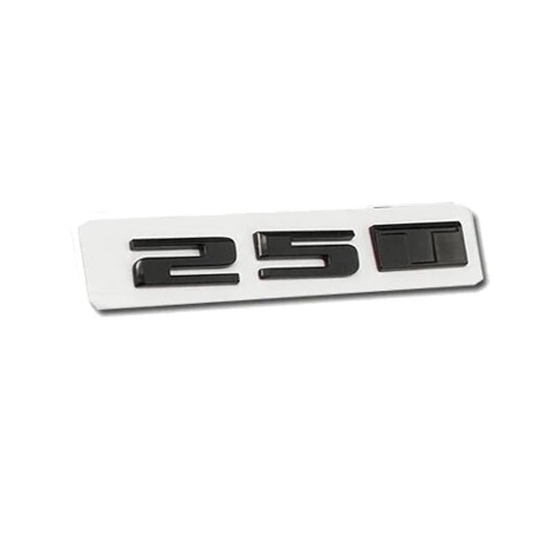 For Cadillac CT5 AWD 25T 28T 40T ABS Car Front Grille Emblem Cover Rear Trunk Badge Stickers Tail Displacement Decal Accessories