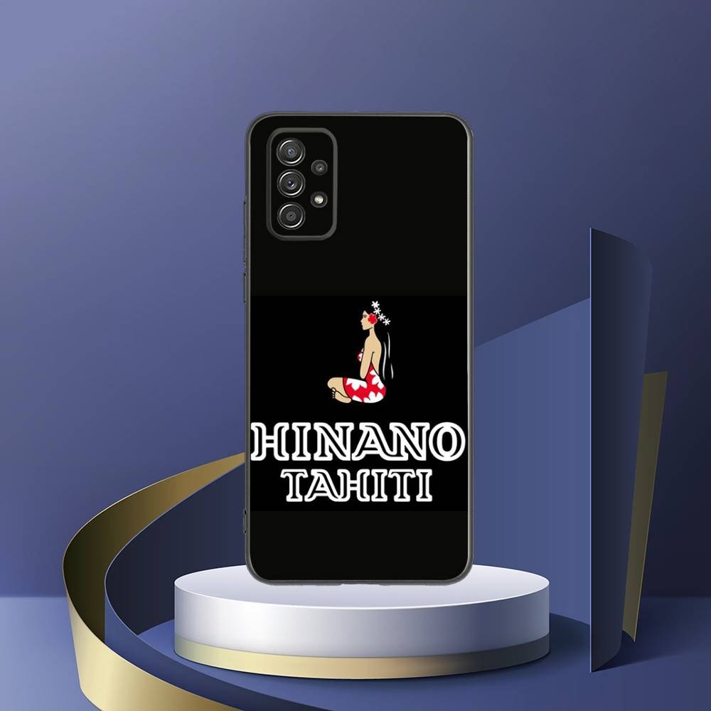 H-Hinano Tahiti Girl Beach Phone Case For Samsung Galaxy S25,S24,S21,S22,S23,S30,Ultra,S20,Plus,Fe,Lite,Note,10,9,5G Black Cover