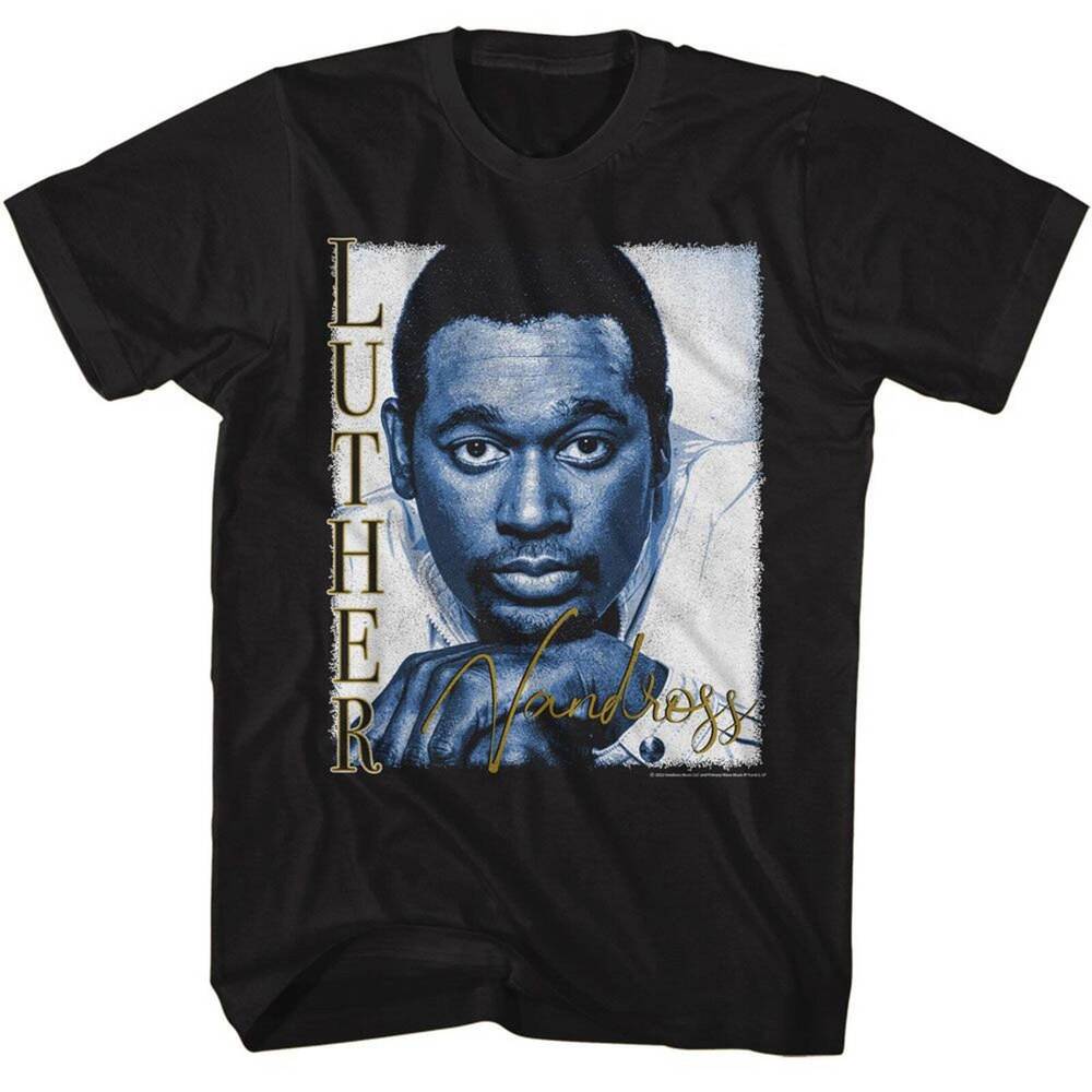 Luther Vandross Black Adult T-Shirt Unisex T-Shirt XXL