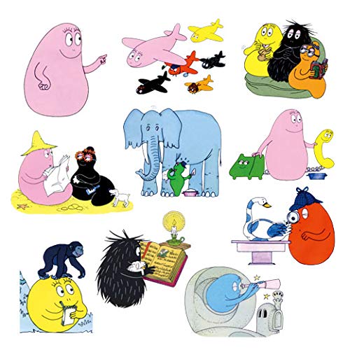Barbapapa Greeting Life Vyřezávaná pohlednicová kniha BBZ-227