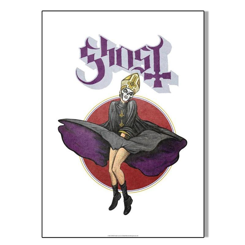 

Абстрактные постеры с группой призраков, картины на холсте, хэви-метал группа, настенная живопись для гостиной, кофейни, бара, 21*30cm No Frame