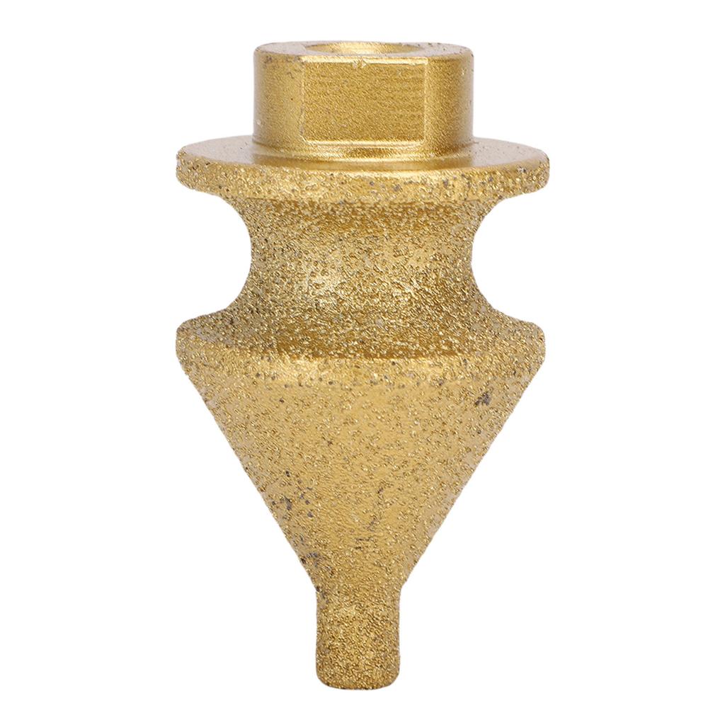 Step Chamfer Drill Bit Emery Brazed 10-38mm Multi Layer Tapered Cone Reamer for Metal Wood Concrete Tile Marble Engineered Stone
