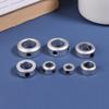 5 Pièces Anneau Fixe d'Axe Optique Type Ouvert Roulement à Anneau Fixe Manchon de Blocage Limite Aluminium Arbre de Positionnement Automatique à Anneau Fente