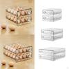Layer Egg Storage Unit for Refrigerator, Stackable Container Eggs