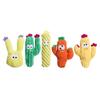 5pc Catnip Cat Toys Set Plush Chew Toys for Cats Soft Durable Pet Toys for Cats Interactive Play and Teeth Cleaning