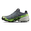 SALOMON Speedcross 6 Gtx Mesh Comfortable Versatile Shock Absorbing Durable Low Top Outdoor Functional Shoes Men Shoes Blue Gray 473019