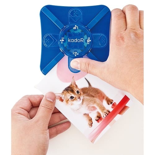 Nakabayashi Hole Punch KadoR Corner Punch Pink PKR-101-P