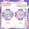 Love and Deepspace Sylus Rafayel Zayne Xavier Caleb 43MM Acrylic Chip Coin Anime Cosplay Double-Side Pattern Game Coin Fans Gift