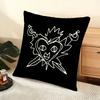 J-Joker O-Out Band Cushion Cover Soft Short Plush Pillow Cover Smooth Cozy Texture Aesthetic Cushion Case Home Decor