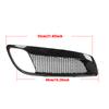 Per Hyundai Genesis Coupe 2008-2012 Nero Lucido/Opaco/Fibra di Carbonio Verniciato Presa d'Aria Laterale del Paraurti Anteriore Copertura Presa d'Aria Luce Fendinebbia