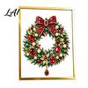 Albero di Natale da Parete Fatto a Mano Kit Pittura con Perline di Cristallo Finto Artigianato Festivo Scintillante per Adulti Bambini Set 3D Perline di Gemme Principiante Decorativo