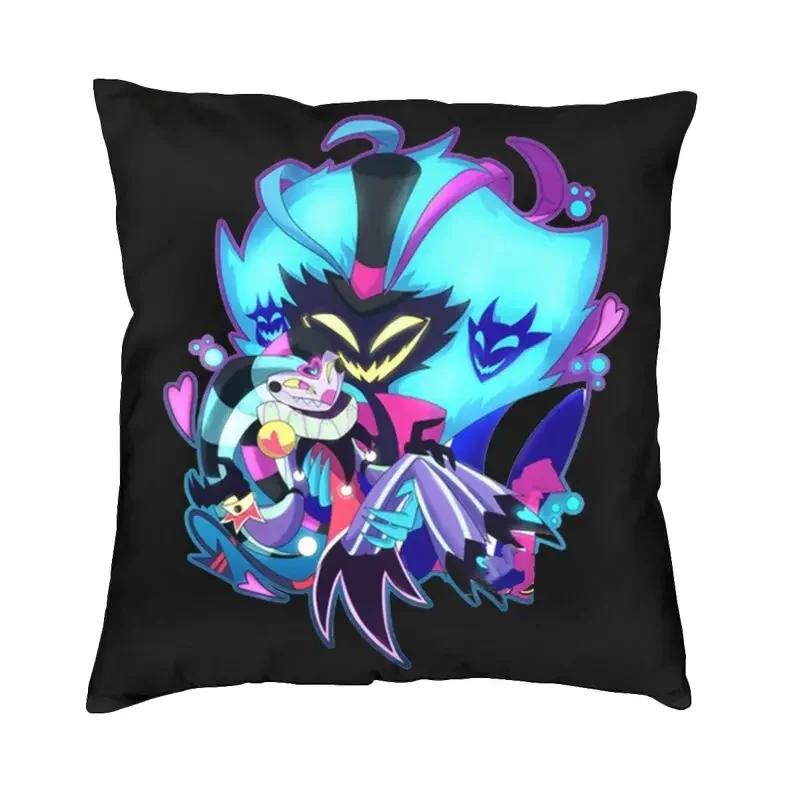 Anime Animated Movies Helluva Loona Cushion Cover Double-sided Print Throw Pillow Case for Sofa Pillowcase Home Decorative