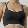 New Seamless Women's Yoga Set: Sports Bra, Fingerless Gloves, and Hip-Lifting Shorts for Fitness