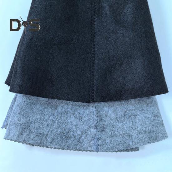 Felt Sunna Hat Unisex Vaporarium Hat Thermal Insulation Elastic Water-absorbing Hair Drying Cap Solid Color Spa Bath Accessories