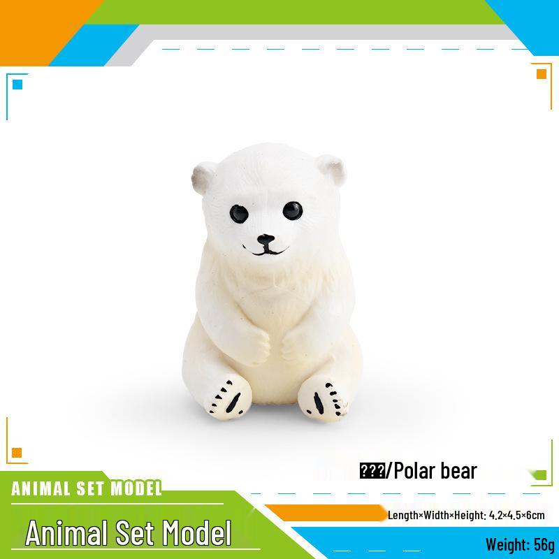Cross-border Animal Cognitive Simulation Toy: Shiba Inu, Panda, Pig, White Rabbit, White Snake, Hamster Models