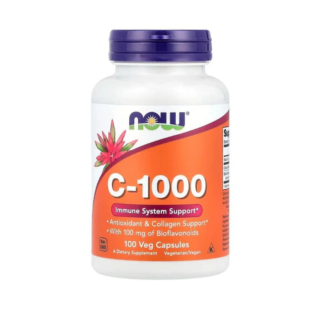 Vitamin C-1000 with 100mg Bioflavonoids - 100 vcaps