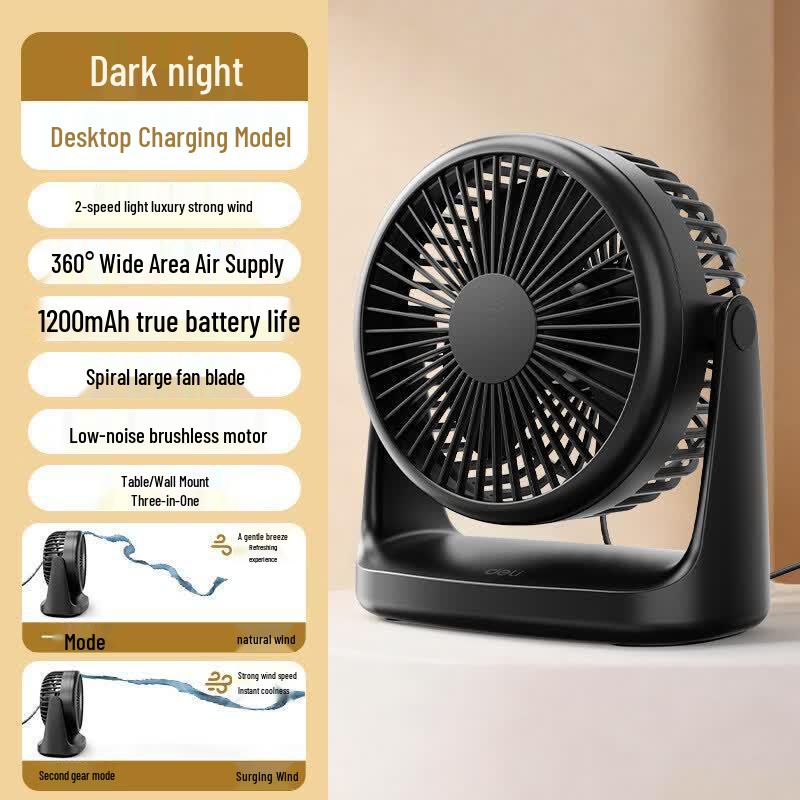 Deli Portable USB Desk Fan