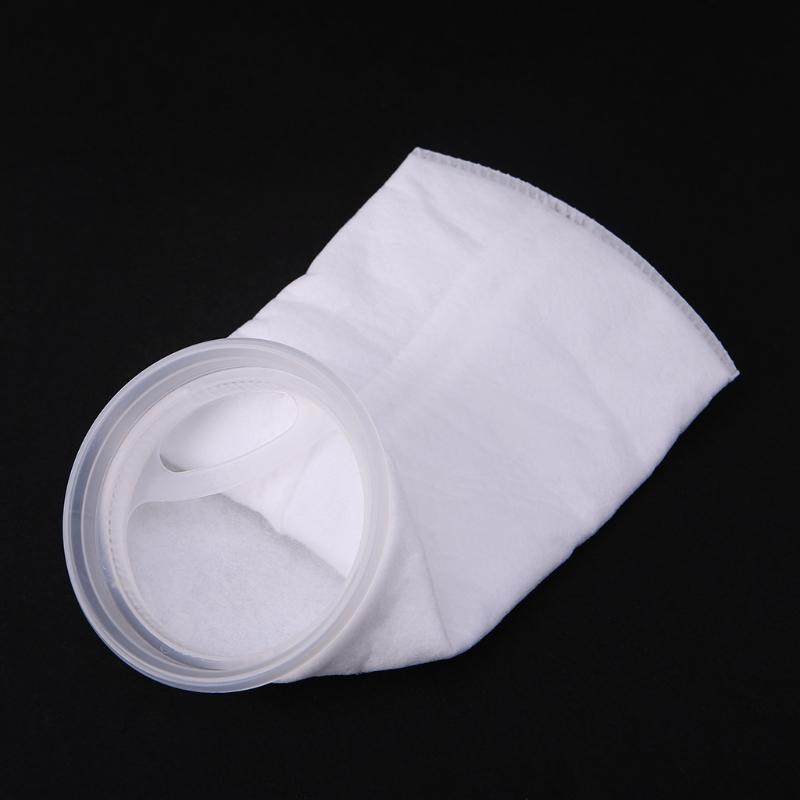 Filterstrumpor 100 Mikron 4 tums Ring 9 tum Lång Akvarium Nylonfilterpåsar