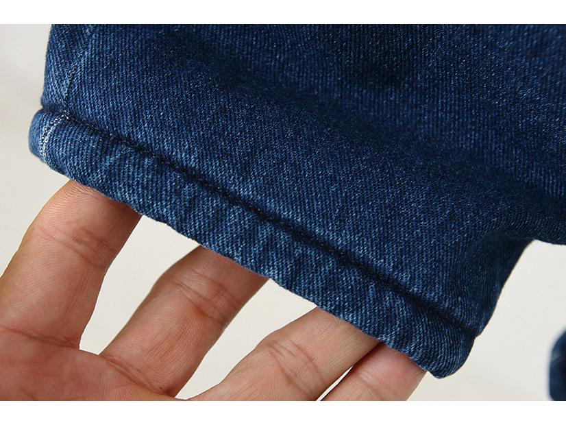 2025 Winter Koreanische Kinder Fleece Denim Latzhose - Stilvoller Jumpsuit für Jungen & Mädchen