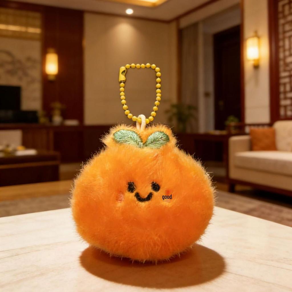Year of the Horse Plush Ornaments: Festive Hanging Charms with Cute Horses, Fruits, and Fu Lu Dolls.