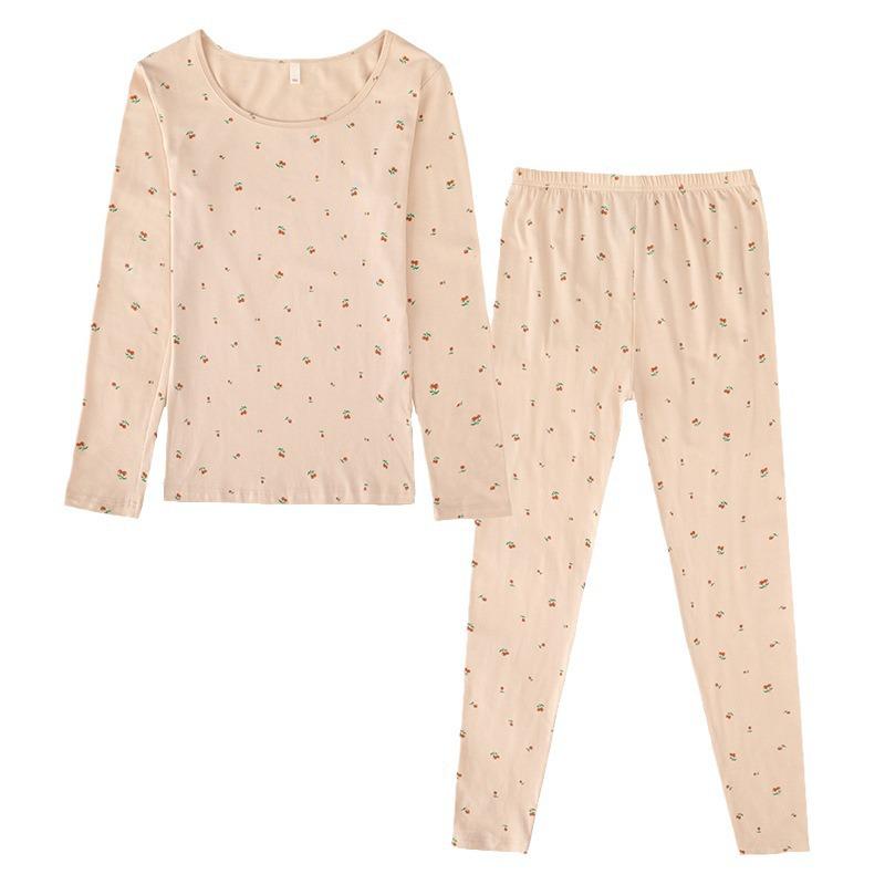 Herbst Baumwoll Unterwäsche Set für Mädchen: Warm & Niedlich für Mittel- & Oberstufenschüler