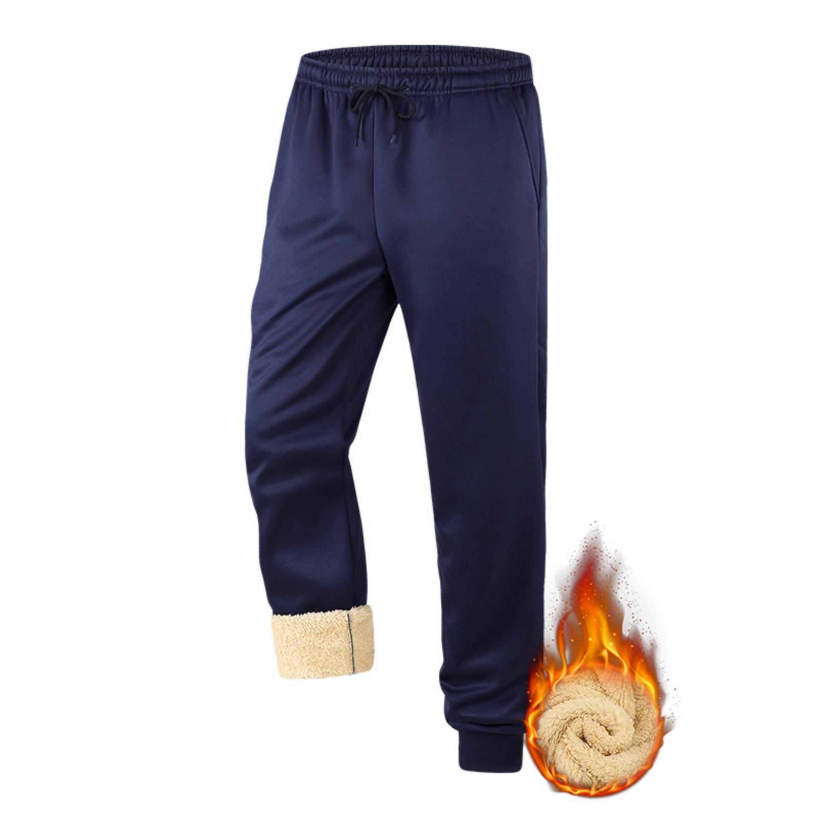 

Мужские однотонные повседневные спортивные зауженные брюки, мужские флисовые теплые свободные спортивные штаны на кулиске XL