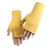 Student writing warm gloves autumn and winter half-finger gloves German velvet cationic men's and women's touch screen dew five-finger manicure