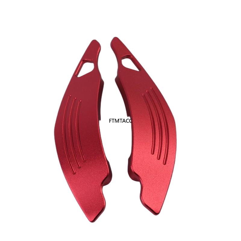 Aluminum Paddle Shifter Extension Kit for Lexus 2006-2013 2nd Gen IS250 IS350 is-F Car Shift Paddle Extended Trim Cover 2pcs