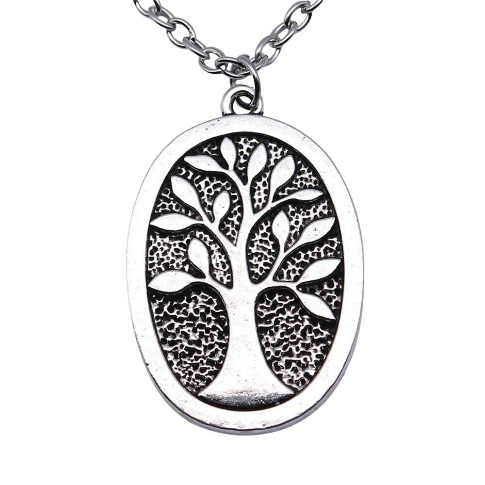 Tree of Life Pendant Openwork Necklace Nature Boho Celtic Jewelry 45cm or 70cm long chain