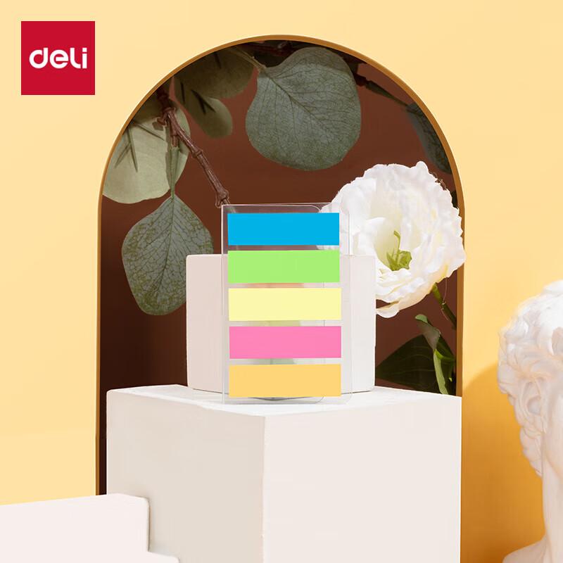 Deli 44x12mm 5-Color Index Tabs