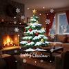PVC Christmas Window Sticker Large Electrostatic Sticker Xmas Decals  Classroom