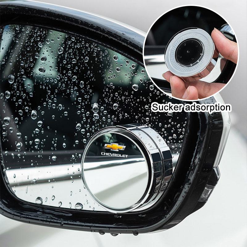 2Pcs Adjustable 360 Degree Car Blind Spot Rear View Mirror Angle For Chevrolet Cruze Malibu Sail Spark Captiva Equinox Trax Tracker AVEO Lova RV