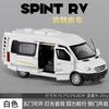 1:32 Sprinter Rv Toys Car Model Alloy Diecast Vehicles Pull Back With Light Mpv Van Miniature Models For Boy Gifts