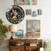 30cm Round Glass Wall Clock Meeting International Safety and Quality Standards