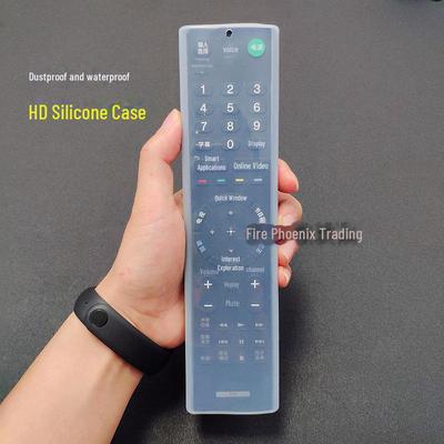 Sony Remote Control Silicone Protective Cover: Anti-Fall, Waterproof, Dustproof for RMF-TX200C.