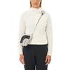 Salomon Essential Lightwarm Stand Collar Warmth Moisture Wicking Breathable Solid Color Hiking Mid Layer Fleece Women tops C27566