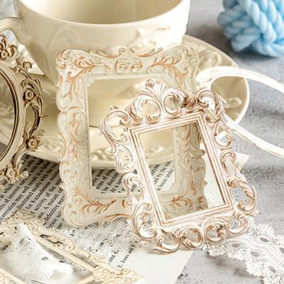 5 pezzi adesivi in rilievo stile retrò design cavo forniture per scrapbooking cornici fai da te