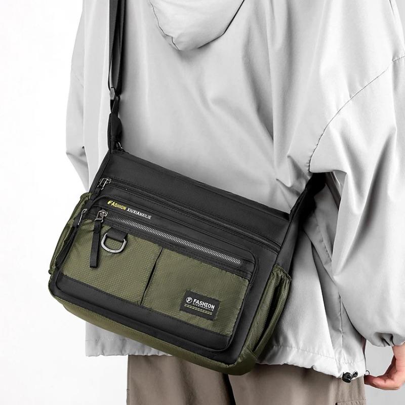 Men Crossbody Bags Male Nylon Shoulder Bags Boy Messenger Bags Man Handbags for Travel Casual Bag