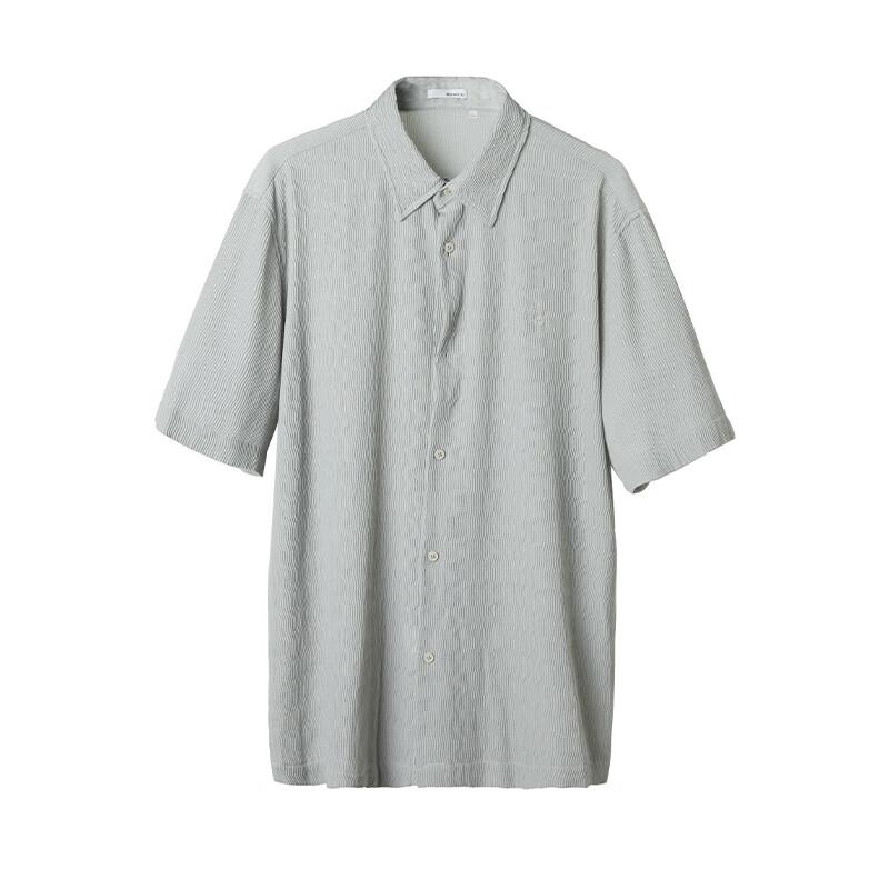 VICUTU Men's Business Casual Short-Sleeve Shirt
