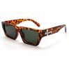Chloe heart print thick leg sunglasses new street shot dance bar Internet celebrity sunglasses hip hop