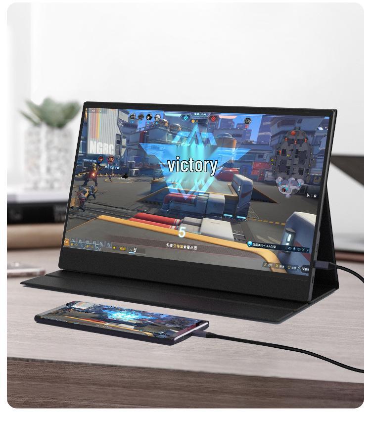 15.6" Portable Monitor: Expand Your Laptop or Game with HD IPS(Screen)