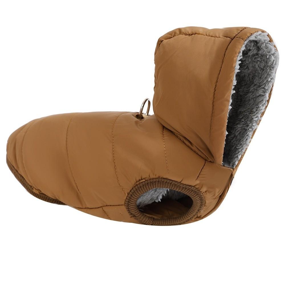 High Quality Thickned Puppy Cat Clothes Windproof with Hooded Warm Coat Soft Cold Proof Jacket Autumn Winter