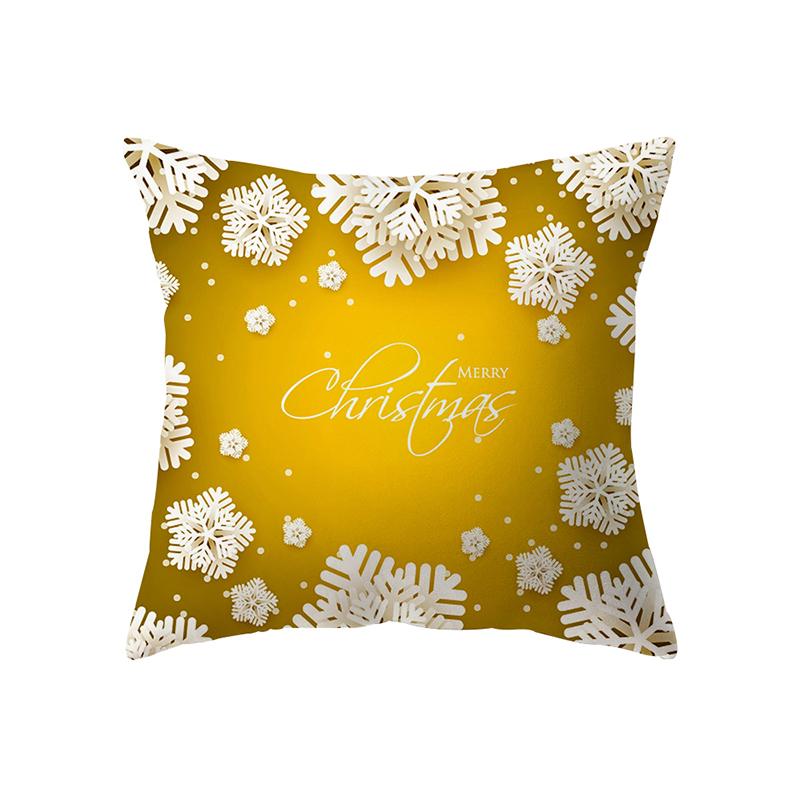 Vánoční téma Vánoční dekorace Vzor tisku Potah na polštář Domů Obývací pokoj Dekorace na pohovku Potah na polštář
