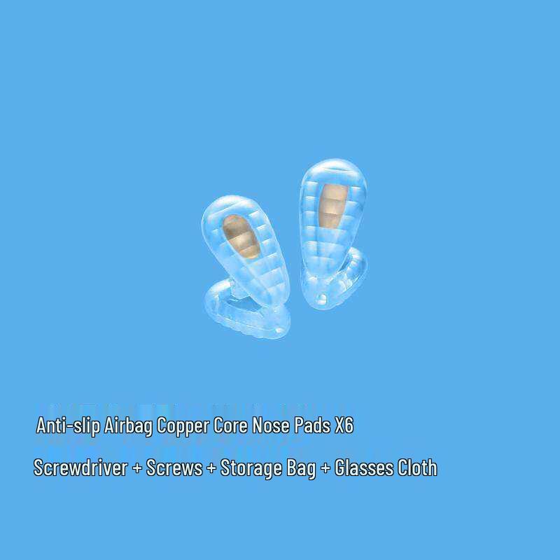 Eyeglass Repair Kit: Screwdriver Set, Nail Cutter, Nose Pads, Frameless Accessories