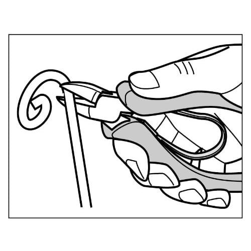 3.peaks Wire-Craft Nippers, 130mm, CR-01